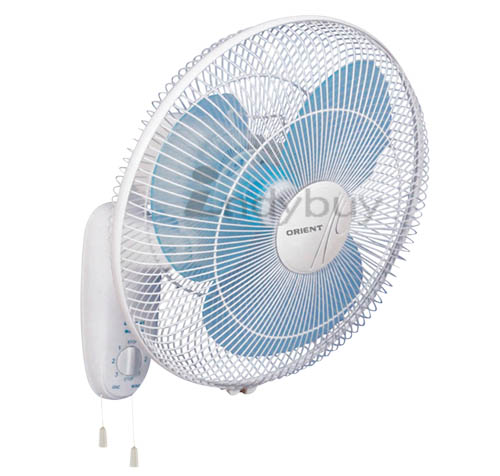 Orient 400 mm Wall 44 Wall Fan Crystal White